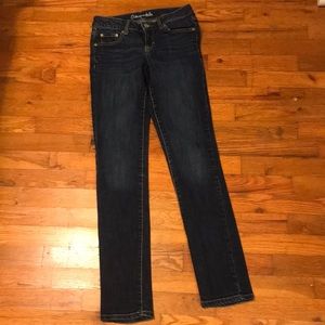 0 - Regular Bayla Skinny dark wash jeans